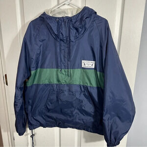 Vintage Walt Disney world lined windbreaker, size men’s medium, 1/2 zip, logo